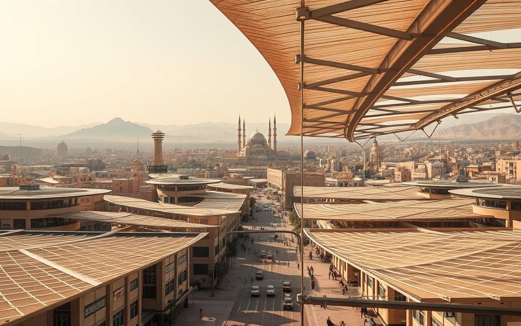 حداد مظلات الجرف بالمدينة